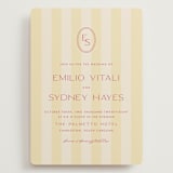 "palmetto" - Wedding Invitations in Lemon by Ellen Schlegelmilch - Front