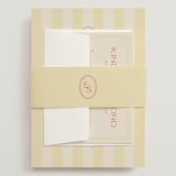 "palmetto" - Wedding Invitations in Lemon by Ellen Schlegelmilch - Assembled with Belly Band