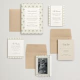 "Summer Fields" - Wedding Invitations in Petal by Lisa Joanna Harrison - Invitation Suite