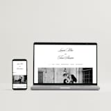 "Sophistique" - Wedding Invitations in Linen by Cindy Reynolds - FREE Wedding Website