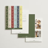 "whimsey floral" - Wedding Invitations in English Garden by Phrosné Barwood - Back of Card Options