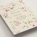 "whimsey floral" - Wedding Invitations in English Garden by Phrosné Barwood - Detail