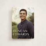 "Classic" - Graduation Announcements in Cloud by Sara Hicks Malone - Front