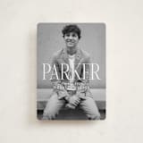"In the Center" - Graduation Announcements in Cloud by Susan Brown - Front