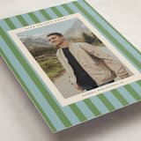 "Preppy Stripes" - Graduation Announcements in Seaside by Morgan Kendall - Detail