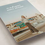 "Handwritten Stack" - Graduation Announcements in Snow by Stephanie Heinrich Godbout - Detail