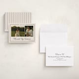 "Timeless Border" - Graduation Announcements in Almond by Brianne Larsen - Assembled