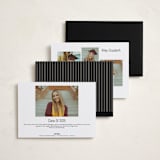 "Grad Signature" - Graduation Announcements in Sandstone by Stacy Maalouf - Back of Card Options