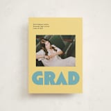 "Bold Baddie" - Graduation Announcements in Legal Pad by Claire - Front