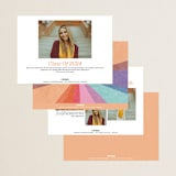 "candy rainbow" - Graduation Announcements in Petal by Carrie Moradi - Back of Card Options