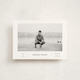 "Collegiate" - Graduation Announcements in Onyx by Benita Crandall - Front