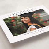 "Newsprint" - Graduation Announcements in Snow by Nicoletta Savod - Detail