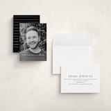 "Understated" - Graduation Announcements in Salt by Ekko Studio - Assembled