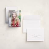 "Timeless Grad" - Graduation Announcements in Pebble by Katy Shen - Assembled