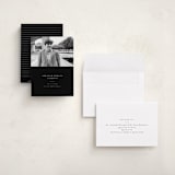 "Distinguished" - Graduation Announcements in Noir by Meggy Masters - Assembled