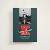 "Varsity Initial" - Graduation Announcements in Forest by Leia Matt - Front