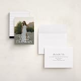 "Lovely Day" - Graduation Announcements in Pearl by Paper Raven Co. - Assembled
