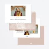 "Arched Name" - Graduation Announcements in Opal by Ana Sharpe - Back of Card Options