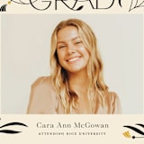 "Grad Florals" - Graduation Announcements in Cream by Morgan Ramberg - Detail