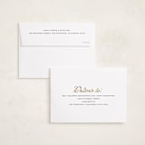 "vintage script" - Graduation Announcements in Golden by Maja Cunningham - FREE Recipient Addressing