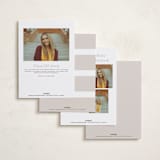 "Mastered It" - Graduation Announcements in Snow by Stacie Stankos - Back of Card Options