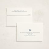 "Sweet Garden" - Graduation Announcements in Provincial Blue by Erin German - FREE Recipient Addressing