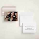 "Mastered It" - Graduation Announcements in Snow by Stacie Stankos - Assembled