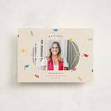 "Confetti Drop" - Graduation Announcements in Multi by Megan Cash - Front