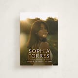 "elegant name" - Graduation Announcements in Cloud by JoAnn Jinks - Front