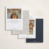 "Double the cheers" - Graduation Announcements in Nightsky by Pati Cascino - Back of Card Options