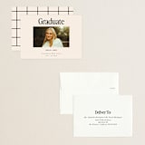 "Persistence" - Graduation Announcements in Cream by Nazia Hyder - Assembled