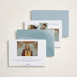 "Arc" - Graduation Announcements in Quartz by Erin Deegan - Back of Card Options