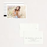 "portrait script" - Graduation Announcements in Onyx by Sarah Curry - Assembled