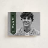 "Classic Sash" - Graduation Announcements in Pine by Lauren Chism - Front