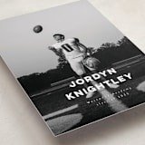 "the modernist" - Graduation Announcements in Eggshell by Benita Crandall - Detail