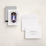 "Well Rounded" - Graduation Announcements in Classic White by Cindy Reynolds - Assembled