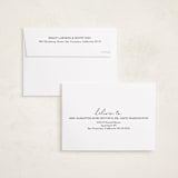 "high script" - Graduation Announcements in Onyx by Eric Ransom - FREE Recipient Addressing