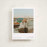 "Typewritten" - Graduation Announcements in Ink by Blustery August - Front