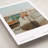 "Typewritten" - Graduation Announcements in Ink by Blustery August - Detail