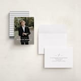 "Grad in Overlay" - Graduation Announcements in Eggshell by Carolyn MacLaren - Assembled