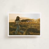 "Study Guide" - Graduation Announcements in Cloud by Carolyn MacLaren - Front