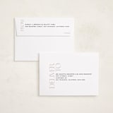 "Colonnade" - Graduation Announcements in Swan by Owl and Toad - FREE Recipient Addressing