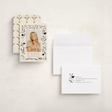 "Grad Florals" - Graduation Announcements in Cream by Morgan Ramberg - Assembled