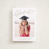 "Celebratory" - Graduation Announcements in Golden by Carolyn MacLaren - Front
