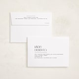 "Geo Duo" - Graduation Announcements in Snow by Pixel and Hank - FREE Recipient Addressing