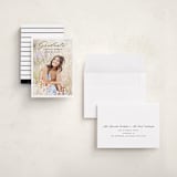 "portrait script" - Graduation Announcements in Onyx by Sarah Curry - Assembled