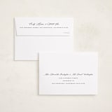 "portrait script" - Graduation Announcements in Onyx by Sarah Curry - FREE Recipient Addressing
