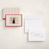 "Decorative Frame" - Graduation Announcements in Crimson by Baumbirdy - Assembled