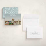 "Handwritten Stack" - Graduation Announcements in Snow by Stephanie Heinrich Godbout - Assembled
