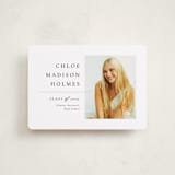 "Divided" - Graduation Announcements in Snow by Meggy Masters - Front